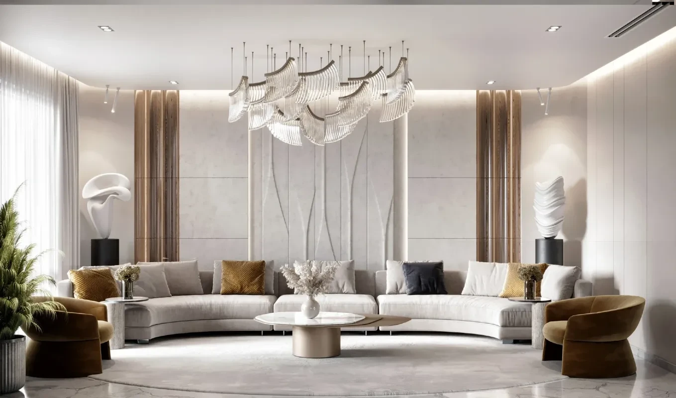 Majlis Interior Design in Qatar: Elegance with a Welcoming Spirit